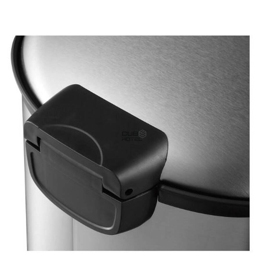 Oval Stainless Steel 6 Lid Bucket Anti Deduced Silent Cover